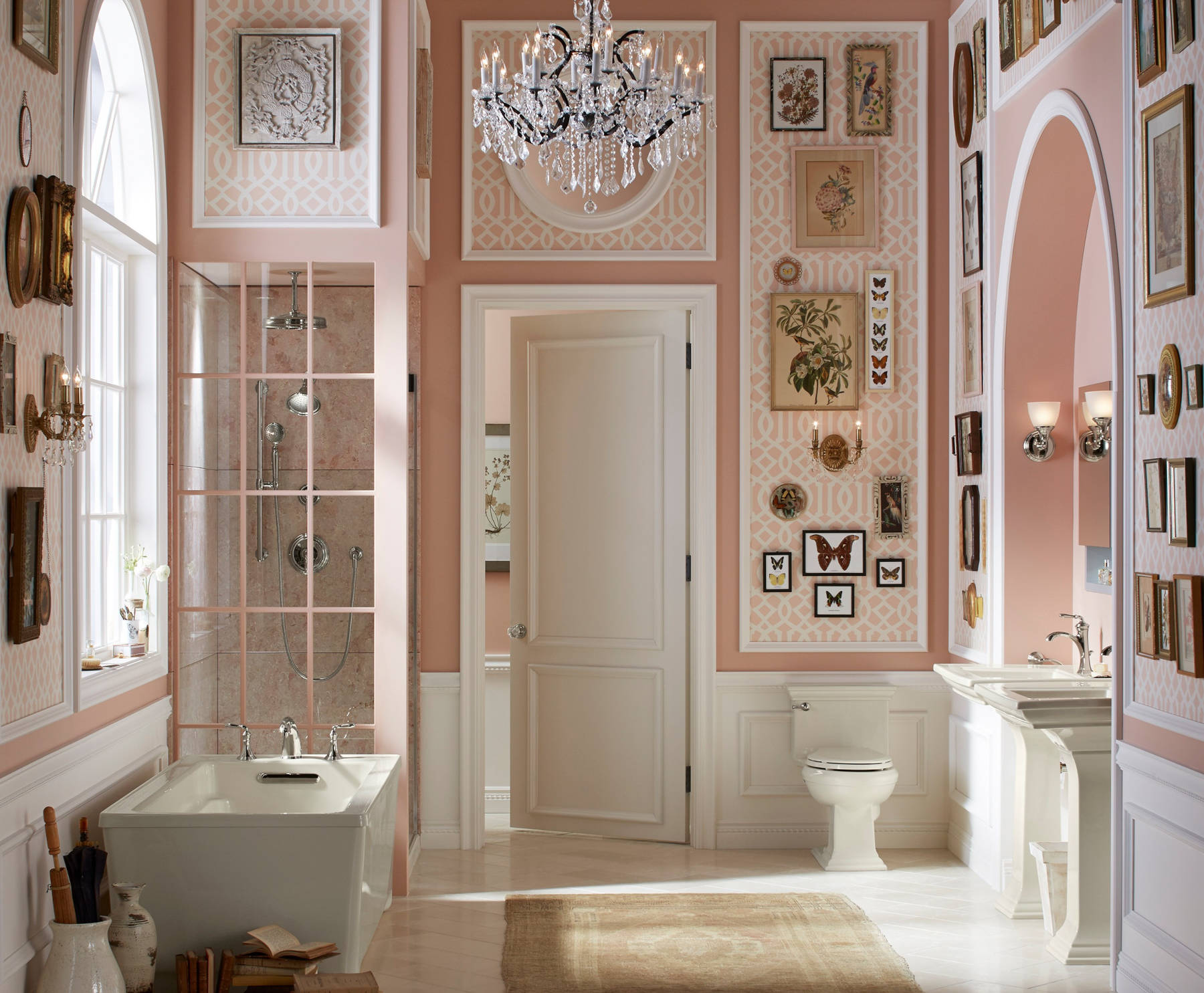 Créer une salle de bain romantique avec des éléments vintage